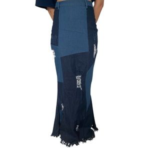 Denim skirt size Small like new